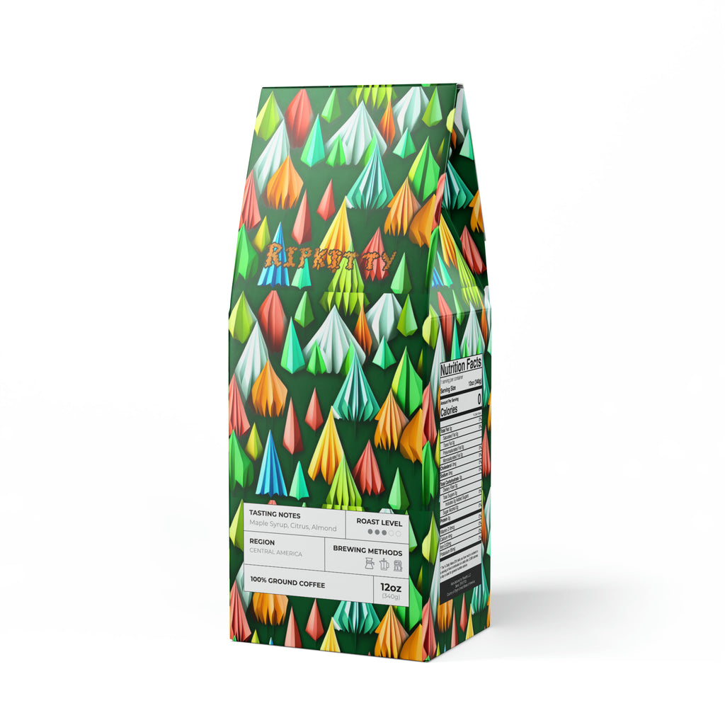 Ripkitty Broken Top: Rainforest Canopy Medium Roast Coffee (12oz)