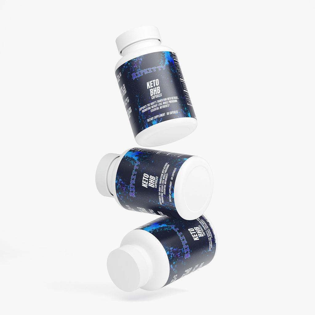 Ripkitty Void Strike: High-Voltage Keto BHB (60 Capsules)