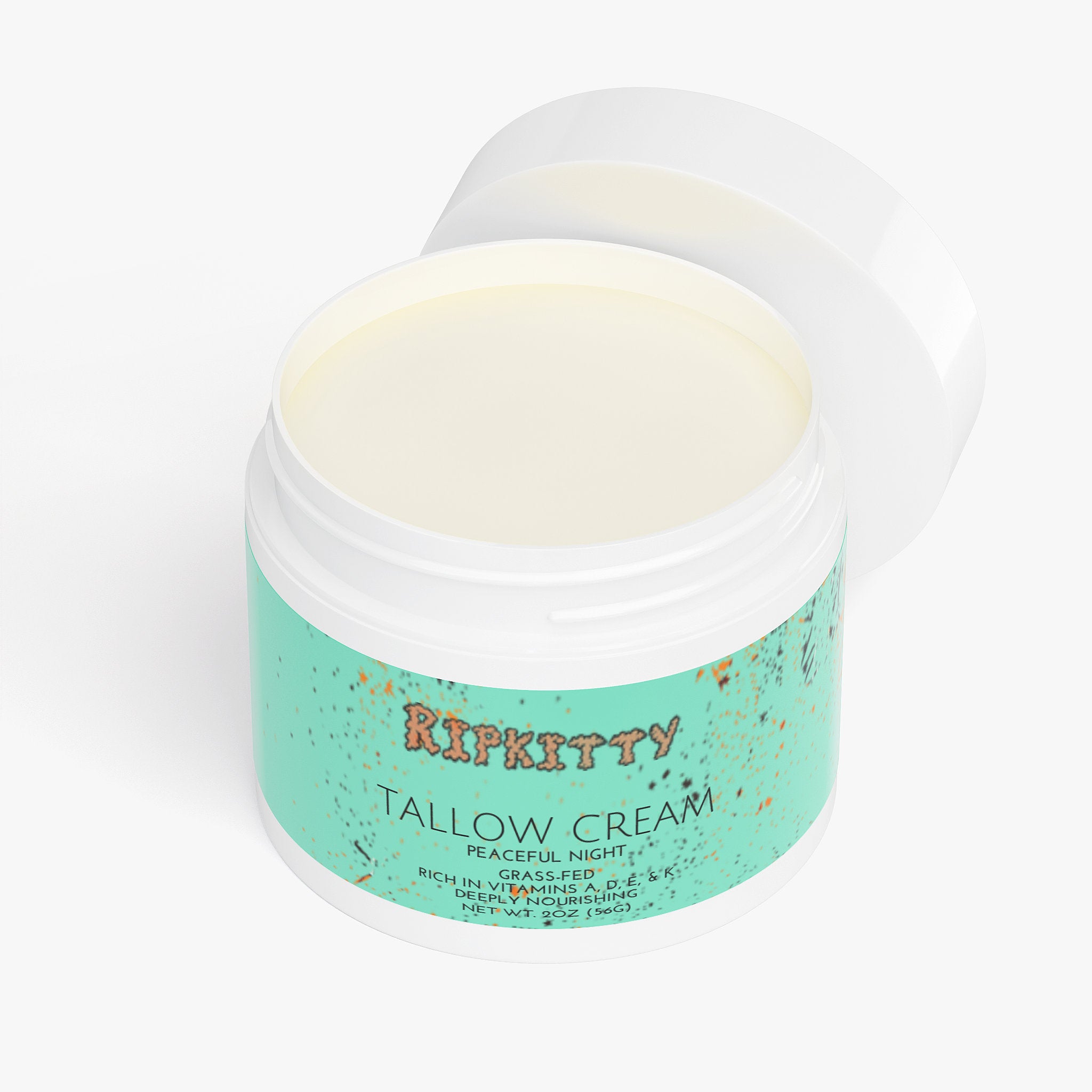 Ripkitty Heavy Rest: Tallow Cream Peaceful Night (2 oz)